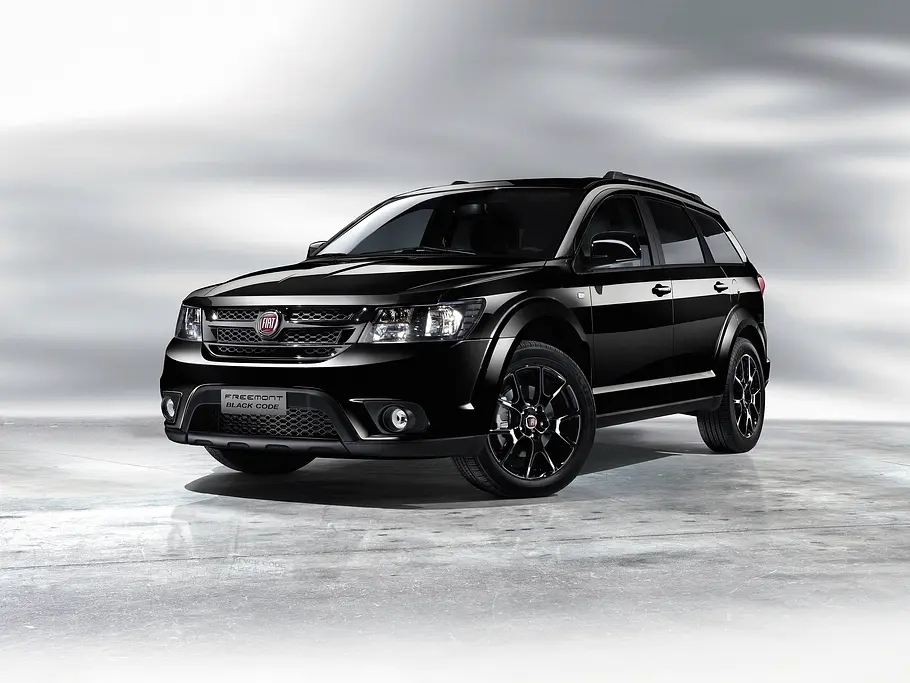 Fiat Freemont Black Code: Sondermodell 2014 Fiat Freemont Black Code Sondermodell 2014 Preis Bilder Crossover Designelemente Frontansicht