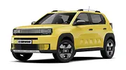Der Fiat Grande Panda Elektro von schräg vorne links. - Foto: Carwow