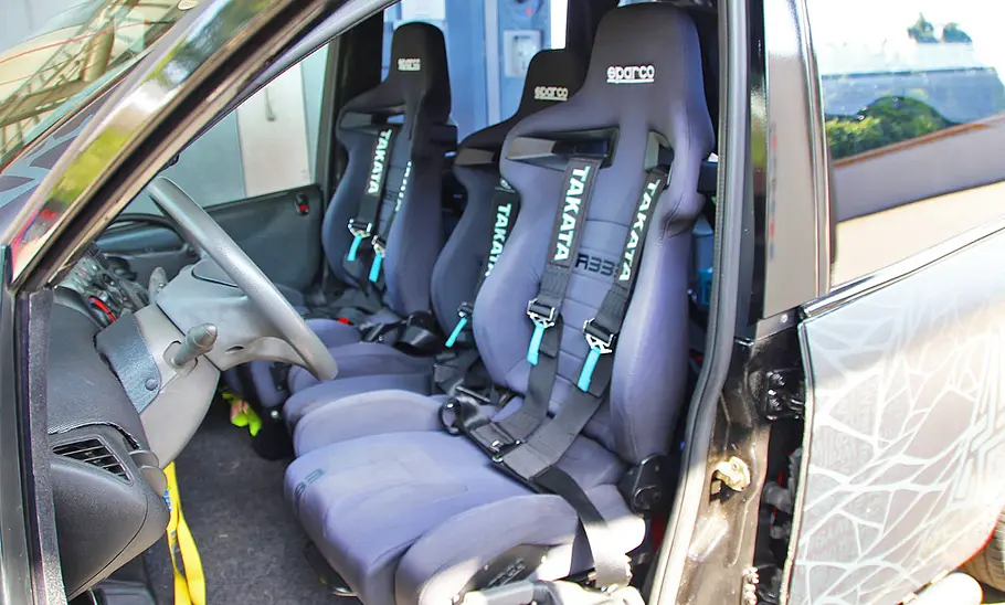 Die Sitze des Fiat Multipla M-ultimate.