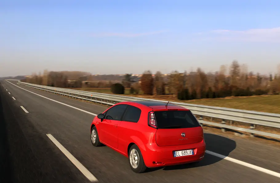 Fiat Punto 0.9 8V TwinAir - Das Heck