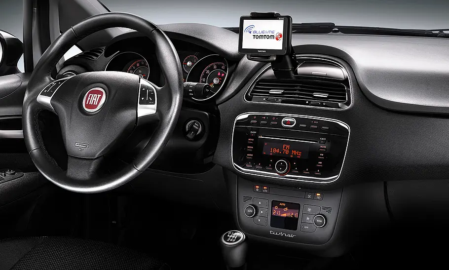 Fiat Punto 0.9 8V TwinAir - Das Cockpit