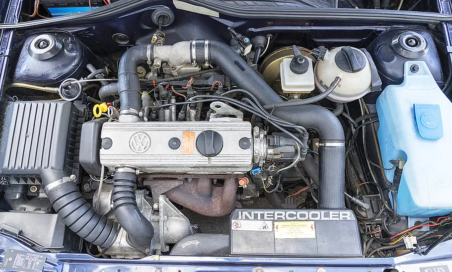 Der Motor des VW Polo G40.