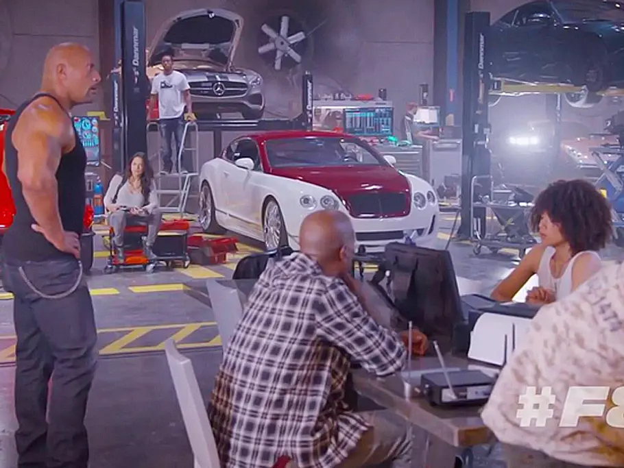 Filmautos in Fast 8