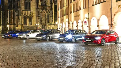 Ford Focus/Honda Civic/Mazda3/Opel Astra/VW Golf - Foto: Daniela Loof