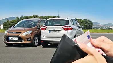Ford C-Max 1.6 EcoBoost 2.0 TDCi Benziner Diesel Vergleich
