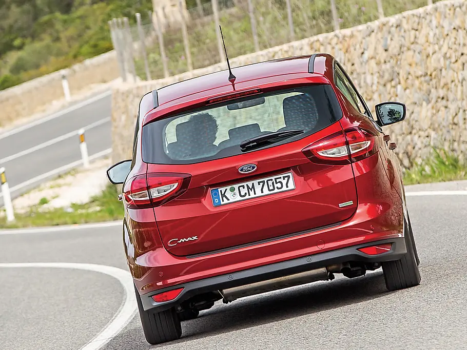 Ford C-MAX Ford C-MAX 2015 Facelift Kompakt-Van Benziner Test Fahrbericht