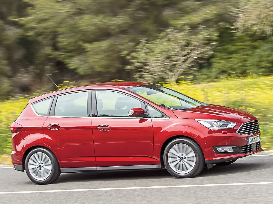 Ford C-MAX Ford C-MAX 2015 Facelift Kompakt-Van Benziner Test Fahrbericht