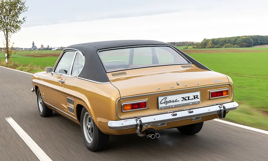 Ford Capri I 2000 GT XLR Heckansicht