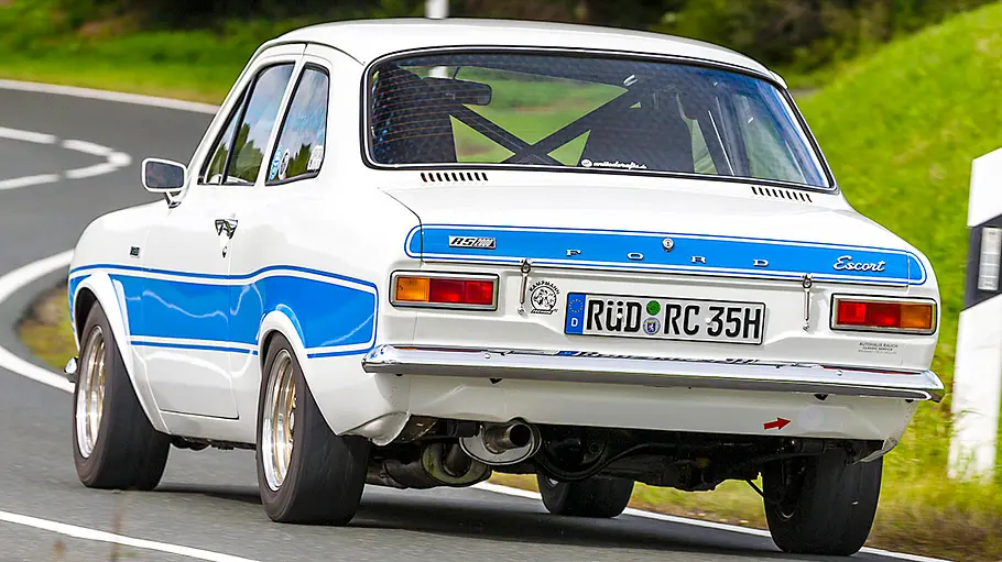 Ford Escort RS2000 Mk I Heckansicht