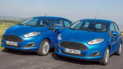 Ford Fiesta 1.0 EcoBoost 1.6 TDCi Vergleich Bilder technische Daten