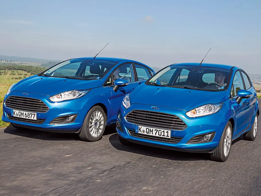 Ford Fiesta 1.0 EcoBoost 1.6 TDCi Vergleich Bilder technische Daten