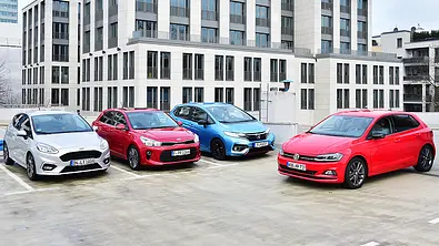 VW Polo/Ford Fiesta/Honda Jazz/Kia Rio - Foto: Zbigniew Mazar