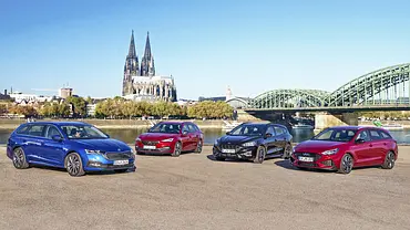 Skoda Octavia Combi/Hyundai i30 Kombi/Ford Focus Turnier/Seat Leon Sportstourer - Foto: Niklas Gotta Skoda Octavia Combi/Hyundai i30 Kombi/Ford Focus Turnier/Seat Leon Sportstourer - Foto: Niklas Gotta