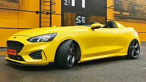 Der Ford Focus Speedster stehend von schräg vorne. - Foto: Ford Market