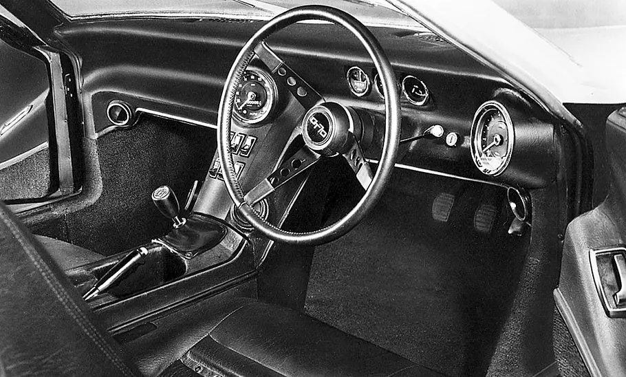 Ford GT70 Das Cockpit des Ford GT70.