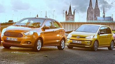 Ford Ka+/VW Up - Foto: Markus Sende