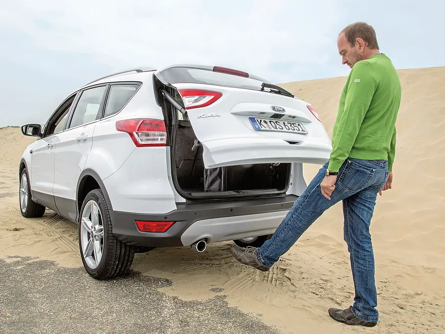 Ford Kuga Kaufberatung SUV Bilder technische Daten Heckklappe