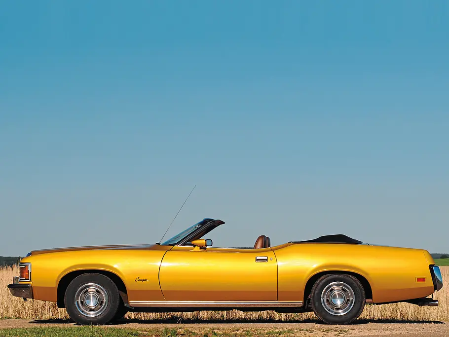 Ford Mercury Cougar XR7 1973 Cabrio US Car Fahrbericht Classic Cars