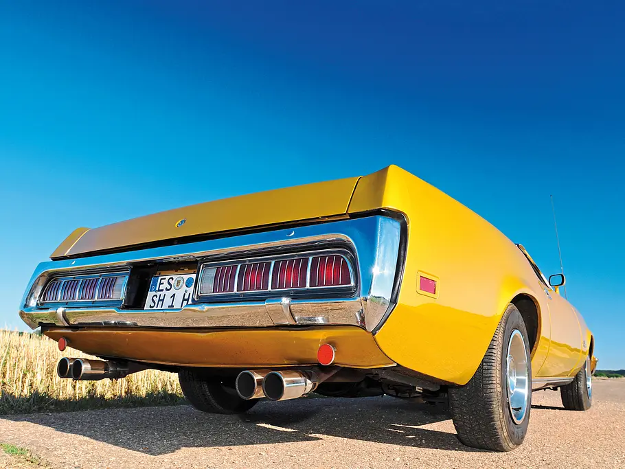 Ford Mercury Cougar XR7 1973 Cabrio US Car Fahrbericht Classic Cars