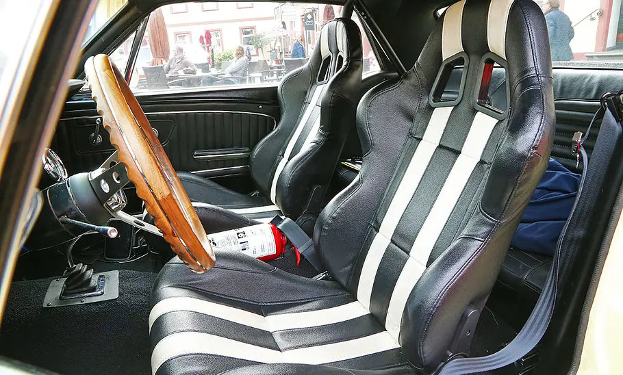 Die Sitze des Ford Mustang GT
