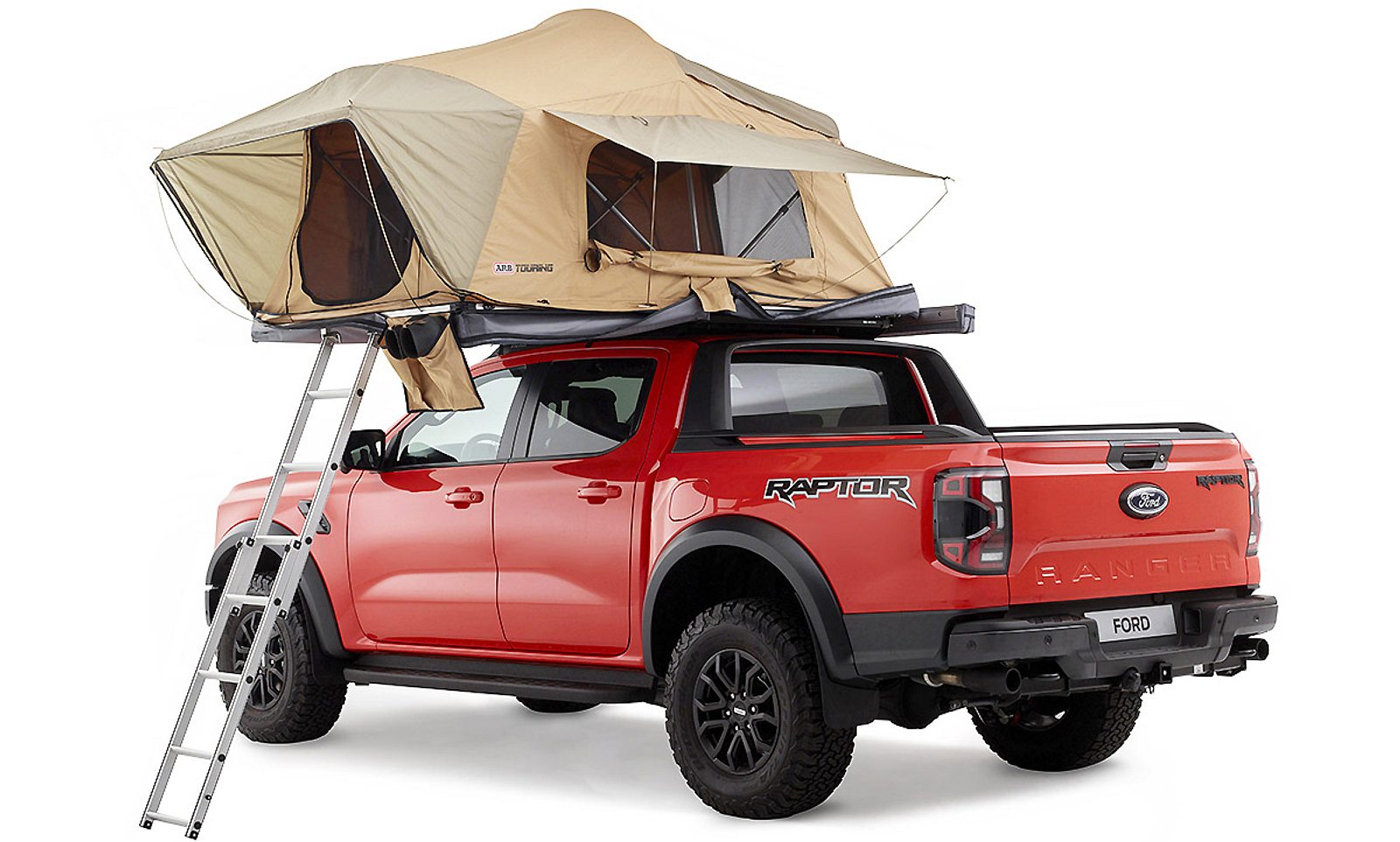 Pick-up-Camper: Ford Ranger mit Dachzelt & Kche