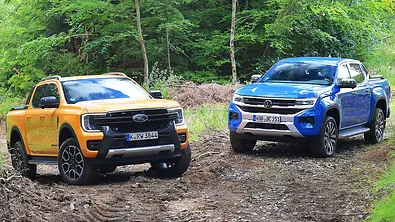 Ford Ranger/VW Amarok - Foto: Zbigniew Mazar
