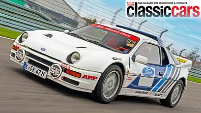 Der Ford RS200 fahrend von vorne. - Foto: Aleksander Perkovic