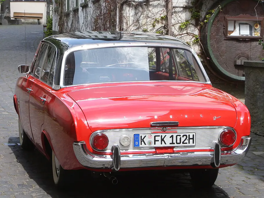 Taunus hießen bis September 1967 alle nach dem Krieg gebauten Ford-Pkw, so auch der Ford Taunus 17 M P3