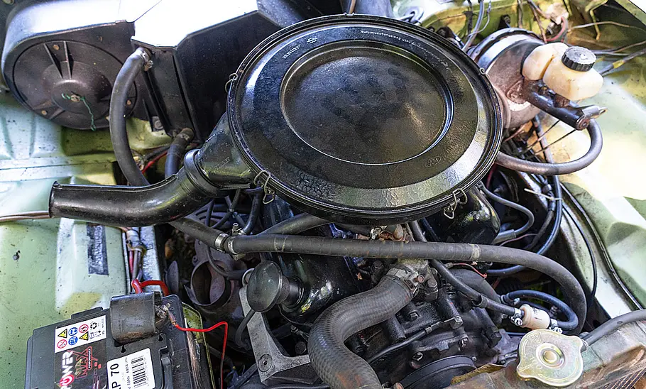 Ford Taunus Der V6-Motor im Ford Taunus.