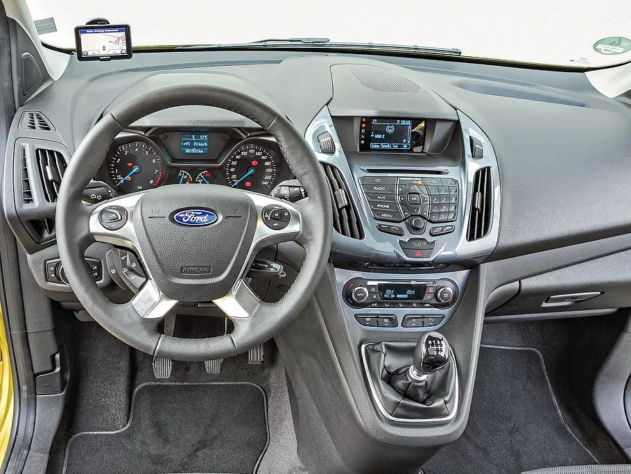 Ford Tourneo Connect 1.0 EcoBoost Van Fahrbericht Bilder technische Daten Cockpit