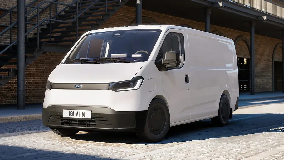 Ford Transit City von vorne links.
