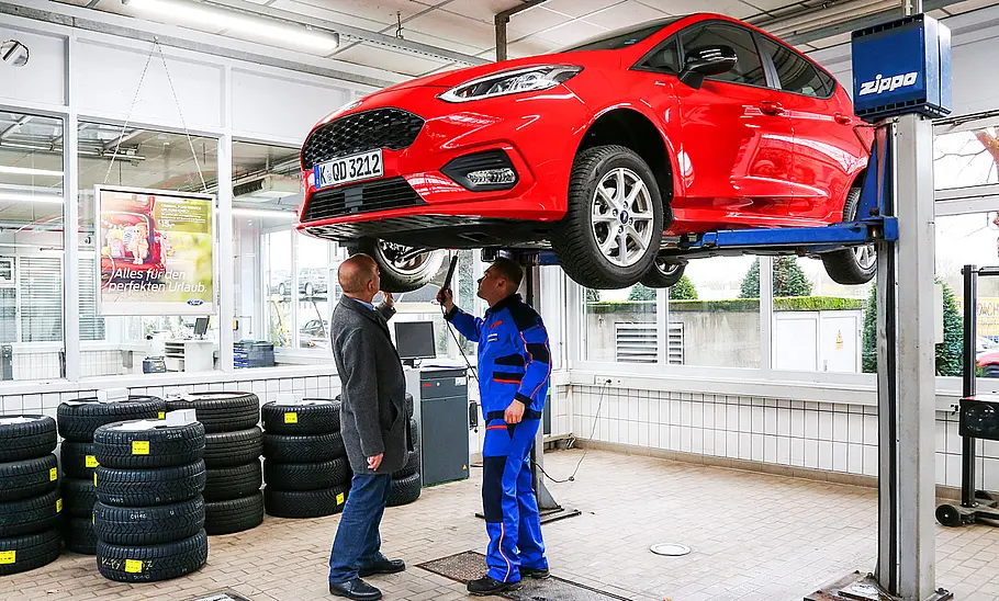 FordPass-App: Werkstatt-Termin