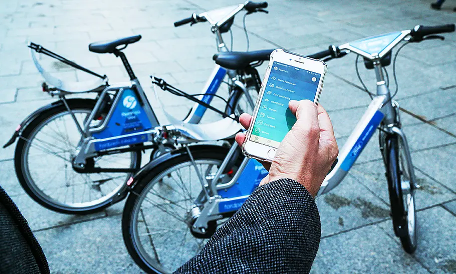 FordPass-App: Fahrräder mieten