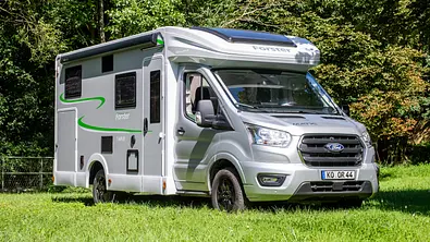 Der Forster FT 669 EB Coupé statisch von schräg vorne rechts. - Foto: Forster Der Forster FT 669 EB Coupé statisch von schräg vorne rechts. - Foto: Forster