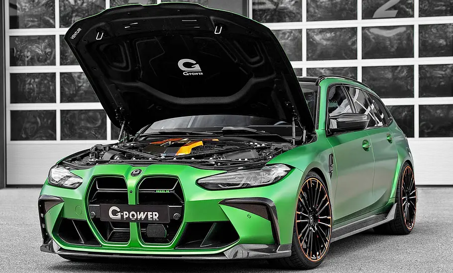 Der Motor des G-Power G3M Bi-Turbo Touring
