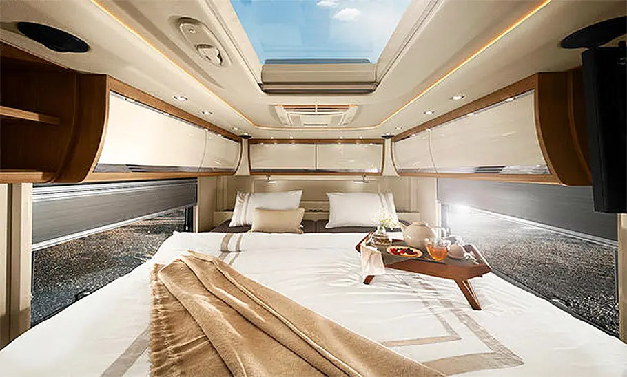 Morelo Grand Empire (2024) Morelo Grand Empire (2024): Die Innenansicht zeigt das Schlafzimmer.