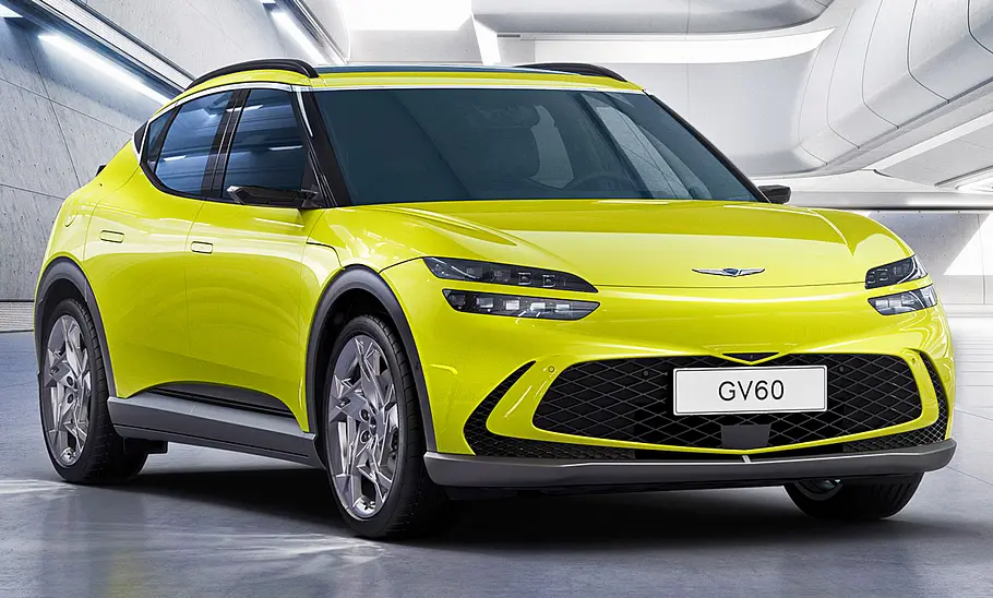 Genesis GV60 (2022); stehend, schräg vorne