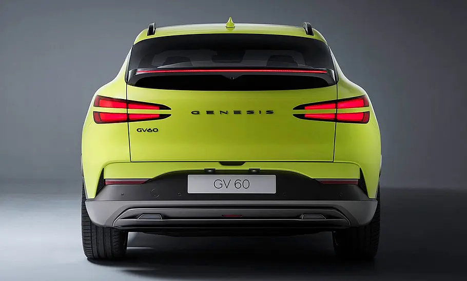 Genesis GV60 (2022); stehend, Heck