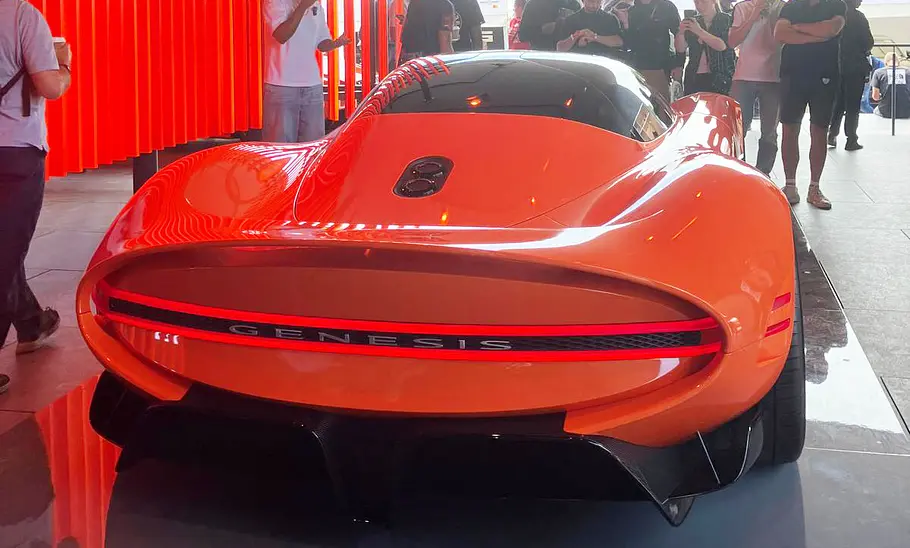 Genesis X Gran Berlinetta Concept (2024), Heck