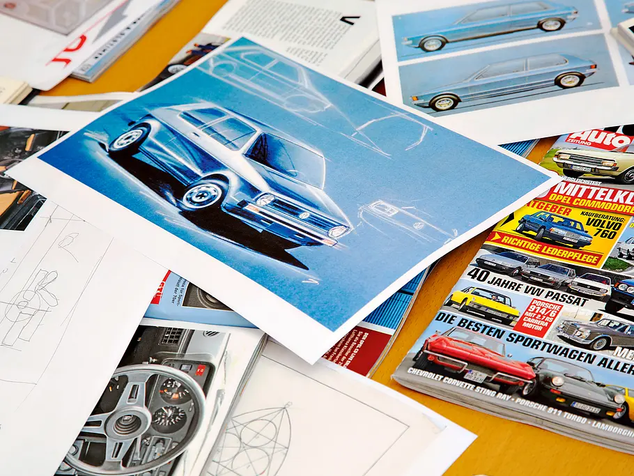 Giorgetto Giugiaro Designer Reportage Interview Golf I Skizze Bilder