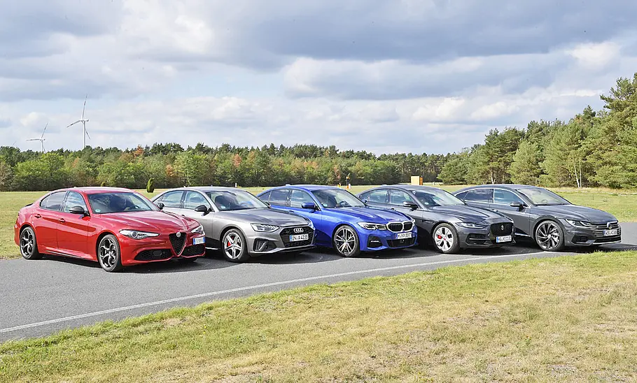 Alfa Romeo Giulia/Audi A4/BMW 3er/Jaguar XE/VW Arteon