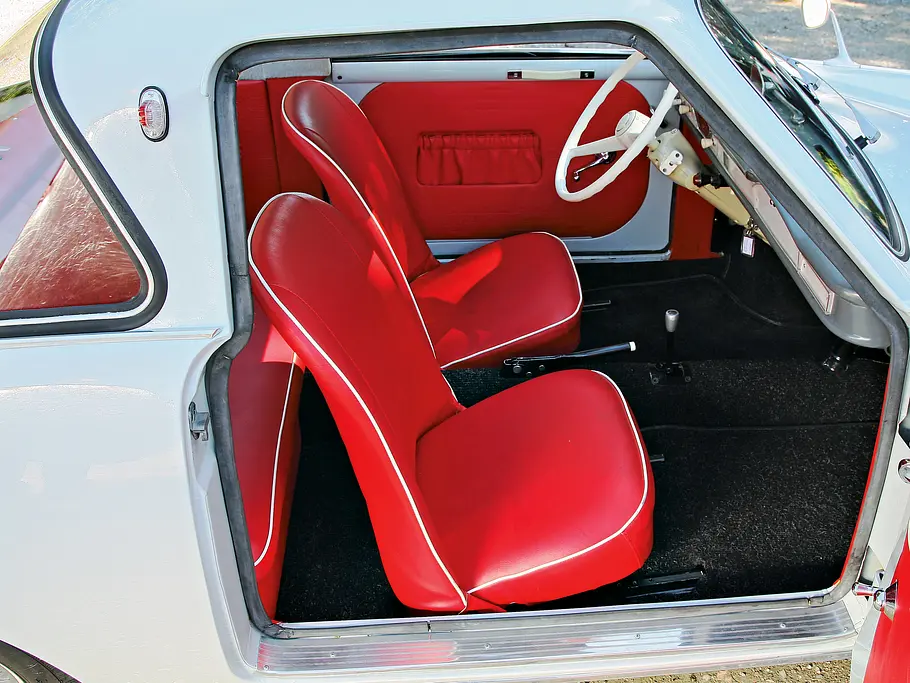 Goggomobil Coupe Bilder Fahrbericht technische Daten Sitze