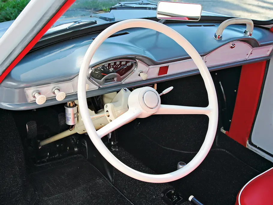 Goggomobil Coupe Prinz Bilder Fahrbericht technische Daten Cockpit