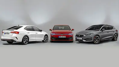 VW Golf GTI/Skoda Octavia RS/Cupra Leon - Foto: AUTO ZEITUNG