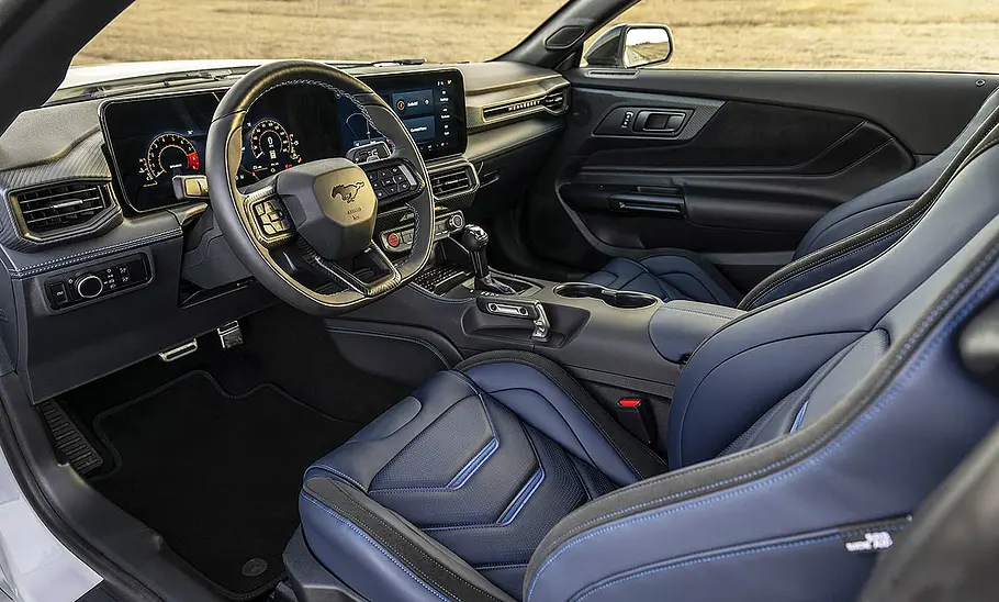 Blick in den Innenraum des Hennessey Mustang Dark Horse Super Venom.