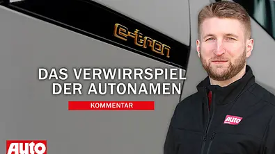 Verwirrung um (E-)Auto-Namen - Foto: AUTO ZEITUNG/Audi