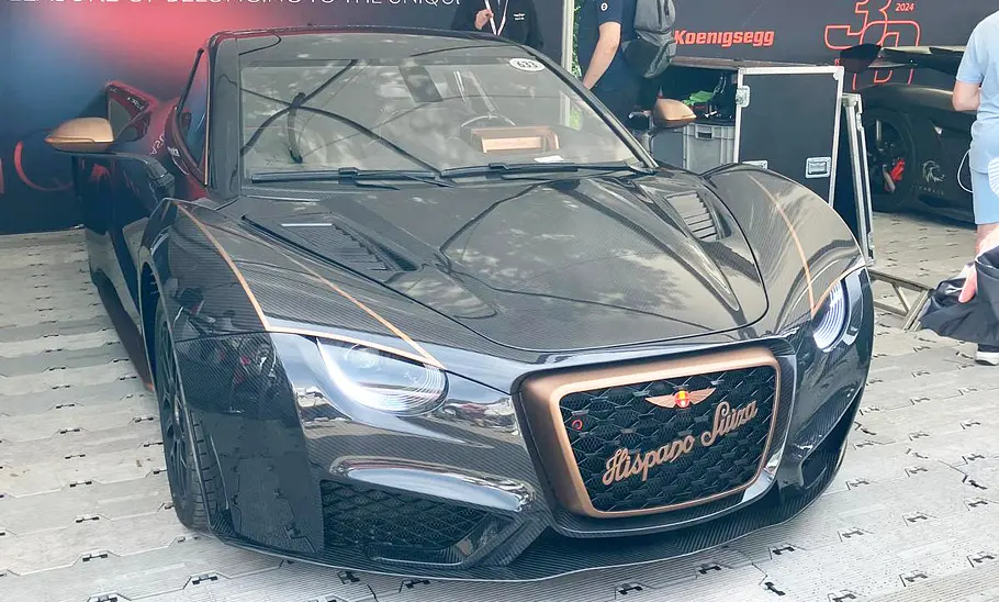Hispano Suiza Carmen Sagrera (2024), frontal