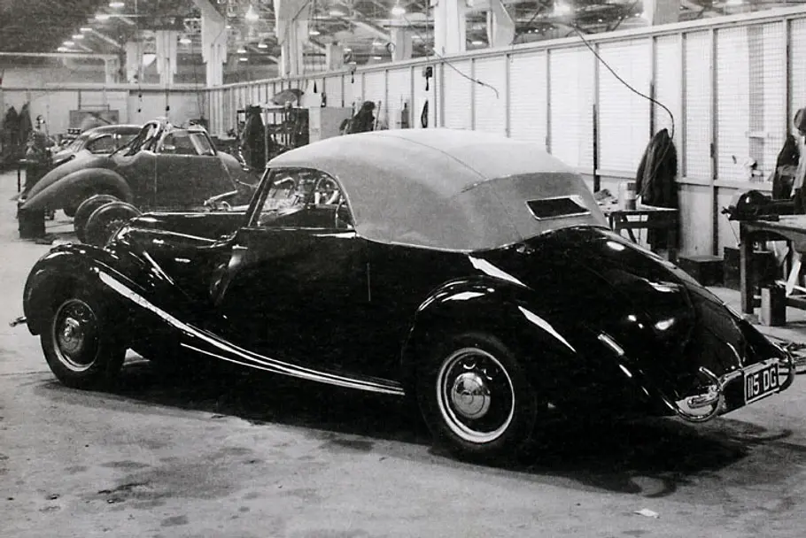 Bristol Cars - Firmengeschichte History Bristol Cars 400 Produktion