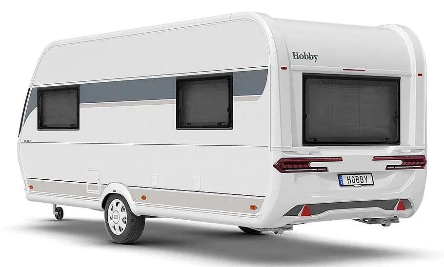 Hobby De Luxe (2024) Hobby De Luxe (2024); stehend, Ansicht hinten links