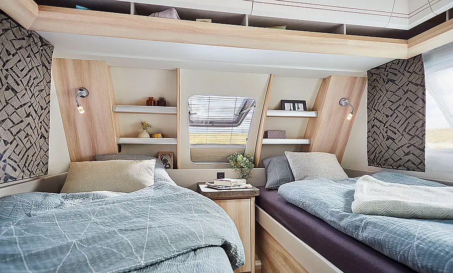 Hobby De Luxe (2024) Hobby De Luxe (2024); Ansicht Innenraum, Schlafbereich